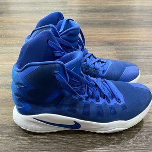 Womens 11 Nike Hyperdunk 2016 TB Blue White